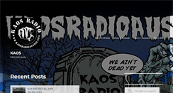 Desktop Screenshot of kaosradioaustin.org